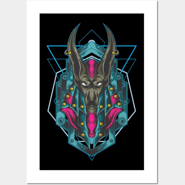 holy anubis Wall Art by sugiartoss_